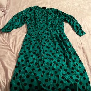 Vintage Albert Nipon silk dress